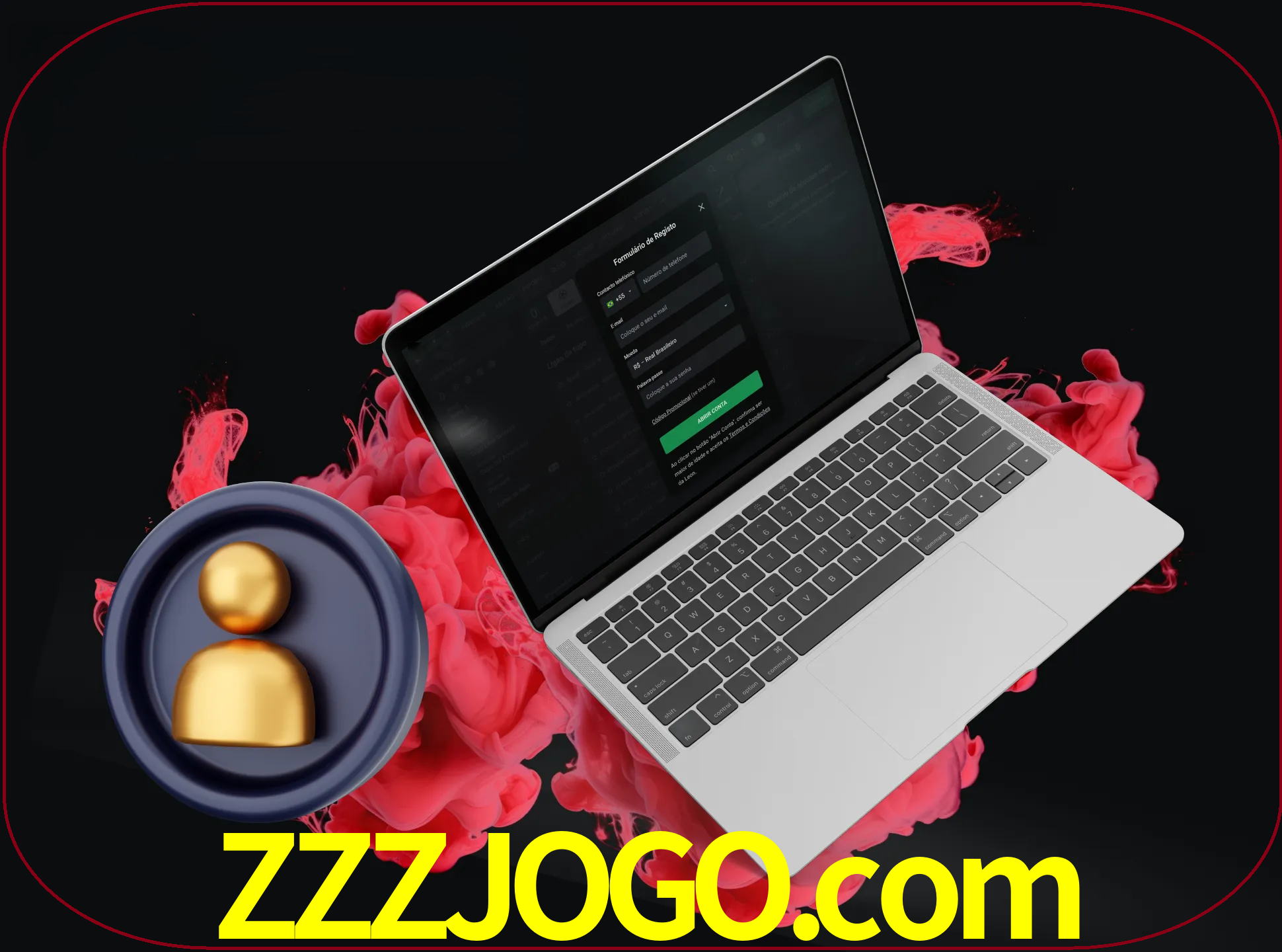 No cabeçalho do site zzzjogo, clique no botão que o levará a um formulário especial onde terá de introduzir as suas informações actuais.