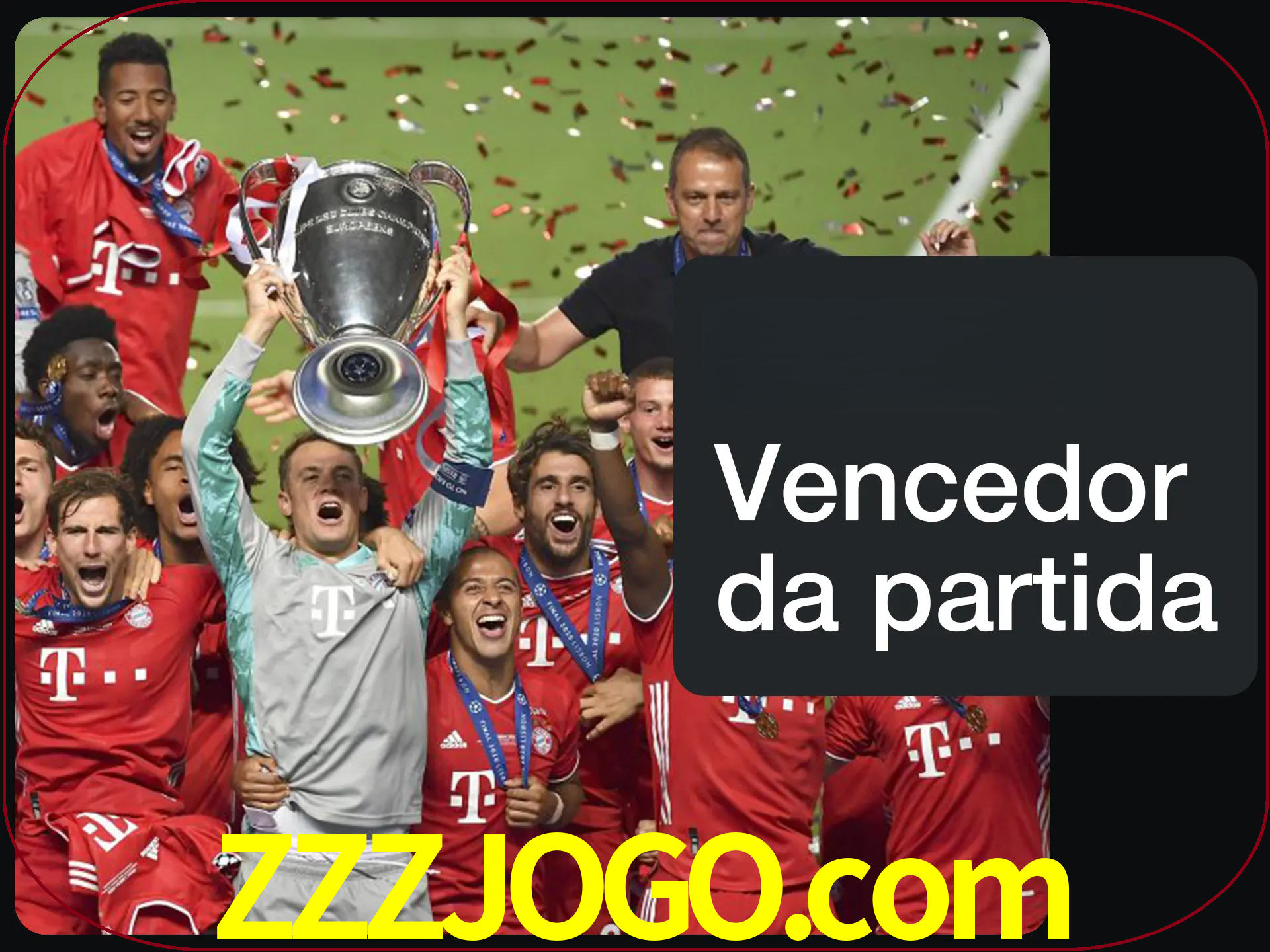 Aposte no vencedor e ganhe uma grande quantia de dinheiro.