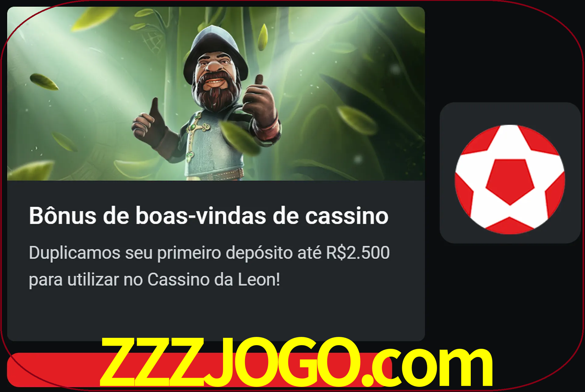 Receba seu dinheiro do bônus de boas-vindas após o primeiro depósito.