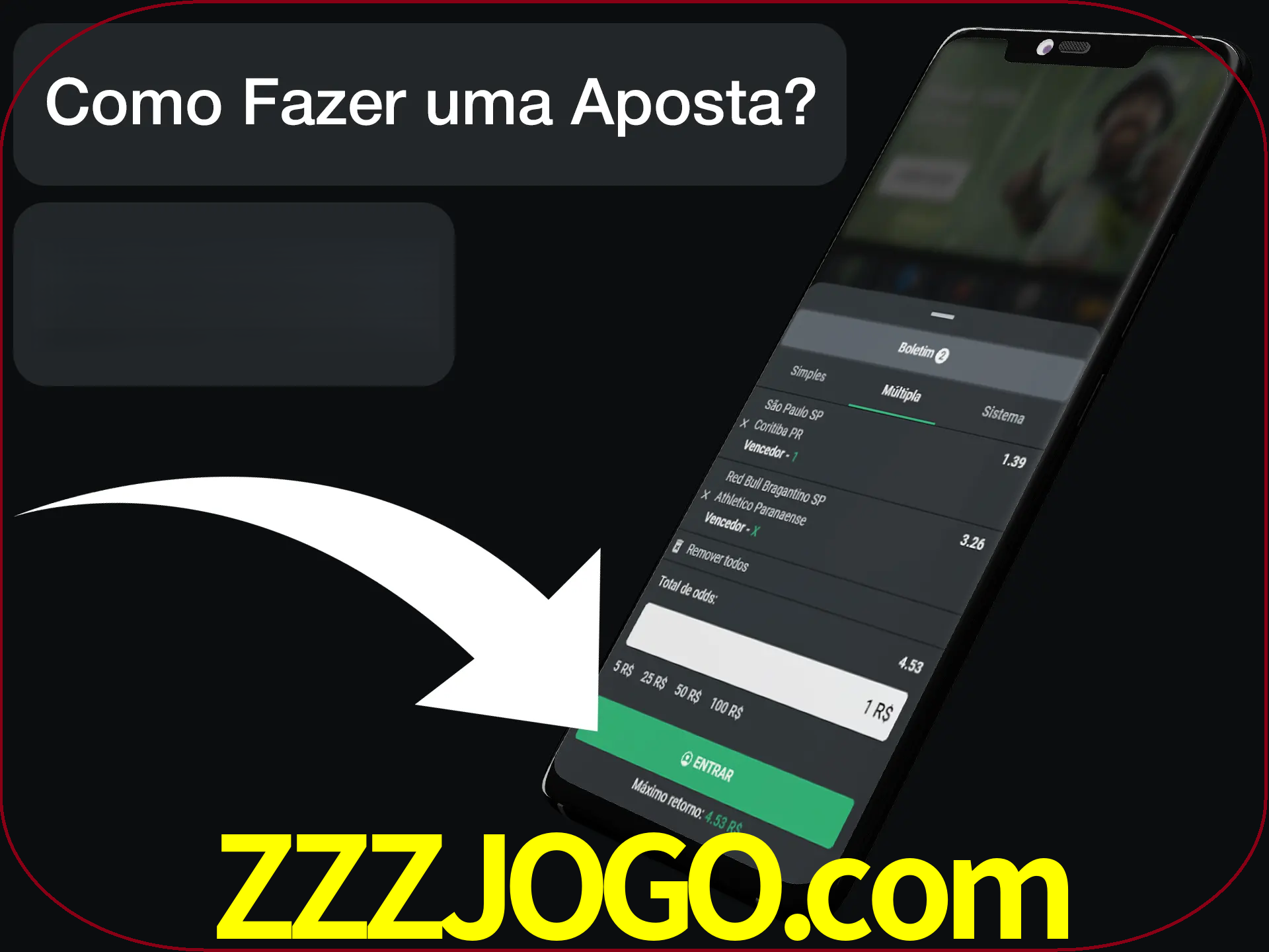 Preencha sua aposta e aguarde o resultado.